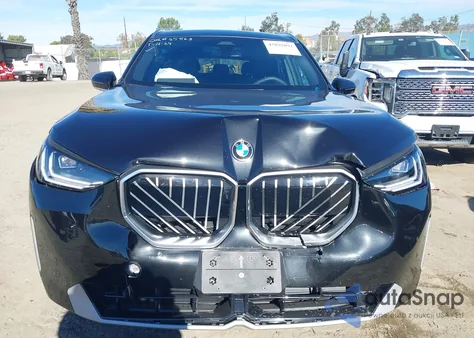 2025 BMW X3 30 xDrive from USA, damaged, VIN 5UX53GP07S9054033
